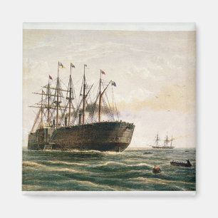 Aimant Le grand en cours oriental, le 23 juillet 1865, de