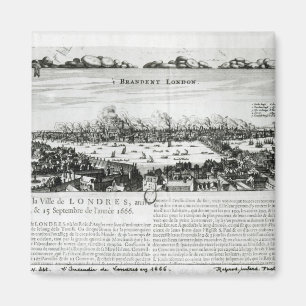 Aimant Le grand feu de Londres en 1666