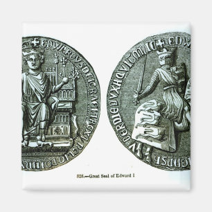 Aimant Le grand sceau d'Edward Ier