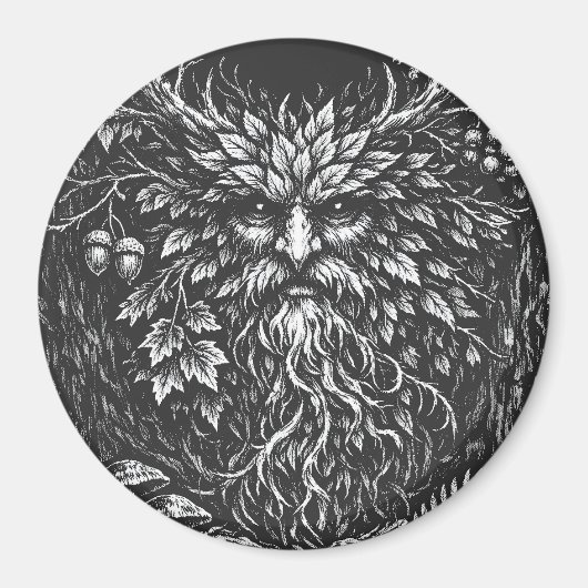 Aimant Le Green Man par BurnsInHell (Devant)