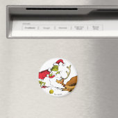 Aimant Le Grinch prépare Max le renne (In Situ (Lave-vaisselle))