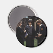 Aimant Le groupe en dehors de Hogwarts (Recto/Verso)