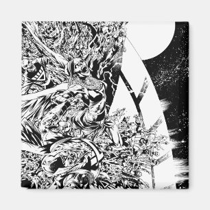 Aimant Le groupe et la lune les plus noirs 2 de nuit