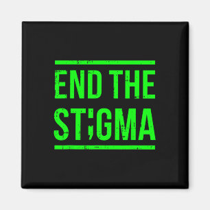 Aimant Le guerrier de sensibilisation à la santé mentale