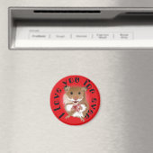 Aimant Le Hamster my little friend (In Situ (Lave-vaisselle))