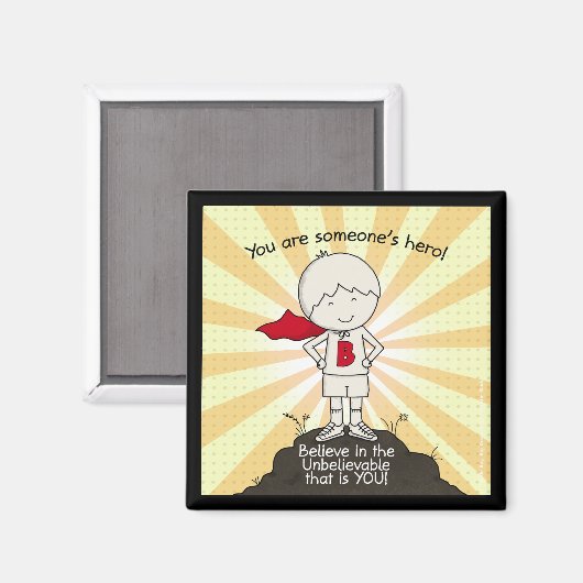 Aimant Le héros de quelqu'un (Recto/Verso)