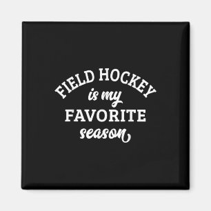 Aimant Le hockey sur gazon est ma saison préférée Amateur