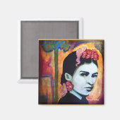 Aimant Le jardin de Frida (Recto/Verso)