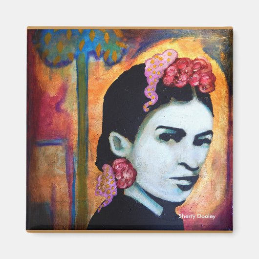 Aimant Le jardin de Frida (Devant)