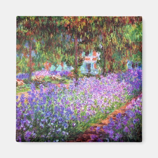 Aimant Le jardin de l'artiste à Giverny, Claude Monet (Devant)