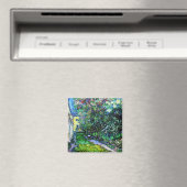 Aimant Le Jardin de l'Asile à Saint-Rémy, Van Gogh (In Situ (Lave-vaisselle))