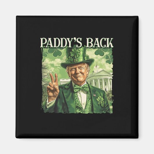 Aimant Le Jour de la Saint Patrick de retour de Paddy Luc (Devant)