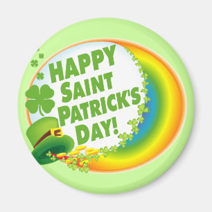 Aimant Le jour heureux de Patrick de saint !