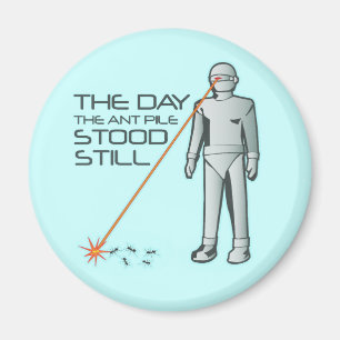 Aimant Le jour où la pile de fourmi se tenait toujours