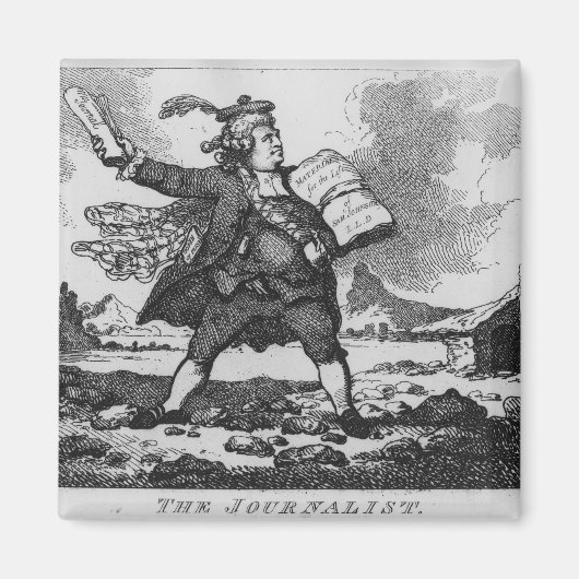 Aimant Le journaliste (Devant)