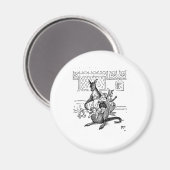 Aimant Le Kangaroo de la mère (Recto/Verso)