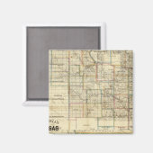 Aimant Le Kansas et les mines d'or (Recto/Verso)