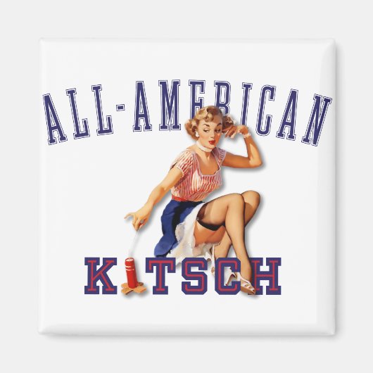 Aimant Le Kitsch Bitsch : Kitsch américain (Devant)