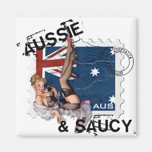 Aimant Le kitsch Bitsch : Pin- australien et hardi