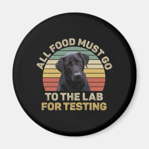 Aimant Le Labrador Donne Toute La Nourriture Doit Aller A