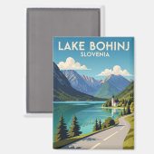 Aimant Le lac Bohinj Slovénie (Recto/Verso)