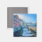 Aimant Le lac de Côme (Recto/Verso)