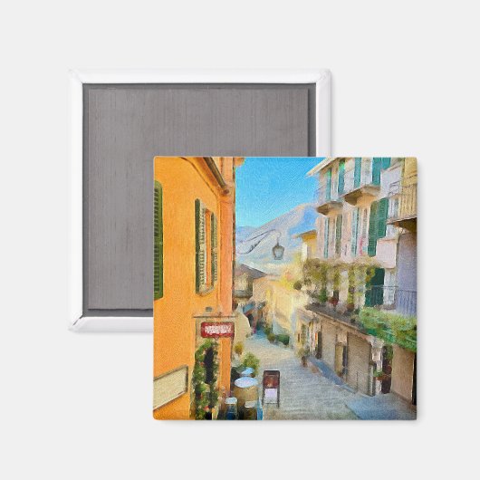 Aimant Le lac de Côme Italie (Recto/Verso)