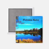 Aimant Le lac Folsom (Recto/Verso)