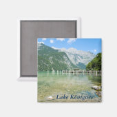 Aimant Le lac Königssee à Salet (Recto/Verso)