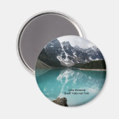 Aimant Le lac Moraine (Recto/Verso)