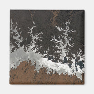 Aimant Le lac Nasser en Égypte