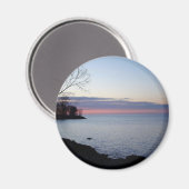 Aimant Le lac Ontario au lever du jour (Recto/Verso)