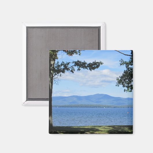 Aimant Le lac Winnipesaukee (Recto/Verso)