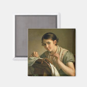 Aimant Le Lacemaker, 1823 (Recto/Verso)