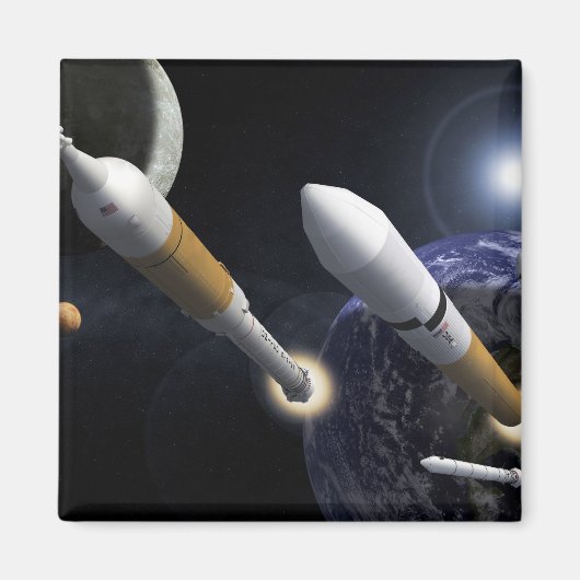 Aimant Le lanceur d'équipage Ares I (Devant)