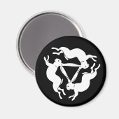 Aimant Le lapin de Tinner (Recto/Verso)