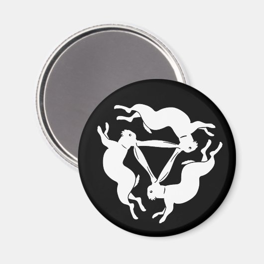 Aimant Le lapin de Tinner (Recto/Verso)