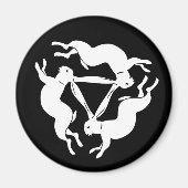 Aimant Le lapin de Tinner (Devant)