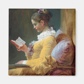 Aimant Le lecteur, Fragonard (Devant)