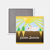 Aimant Le lever du soleil de Pâques (Recto/Verso)