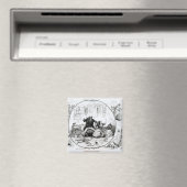 Aimant Le Lion hors d'Humour (In Situ (Lave-vaisselle))