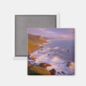 Aimant Le littoral des séquoias, Californie (Recto/Verso)