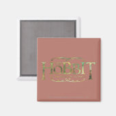 Aimant Le logo Hobbit vert (Recto/Verso)