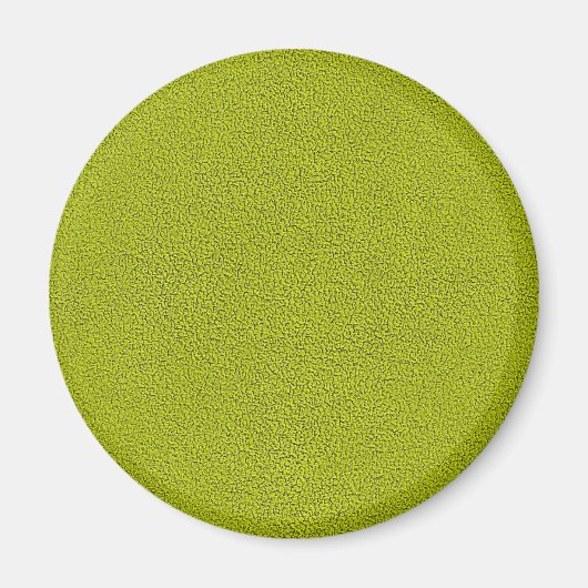 Aimant Le look de Snuggly Chartreuse Green Suede (Devant)