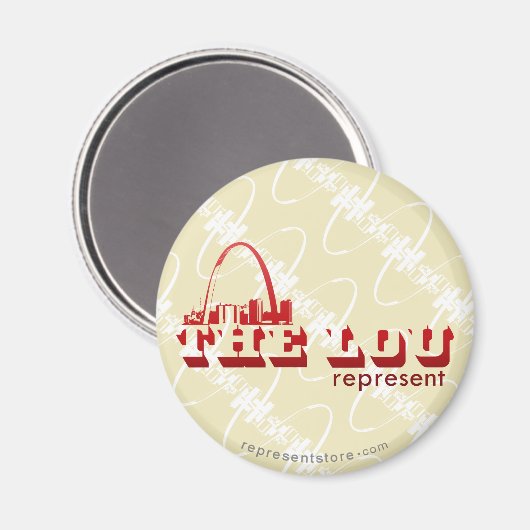 Aimant Le Lou St. Louis représente (Recto/Verso)