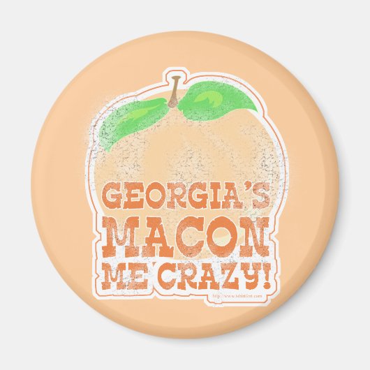 Aimant Le Macon Me fou de Géorgie ! (Devant)