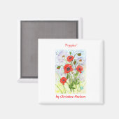 Aimant Le magnétisme des "pavots" (Recto/Verso)