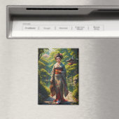 Aimant Le Maiden du jardin vert (In Situ (Lave-vaisselle))