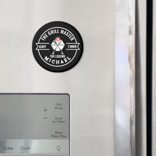 Aimant Le Maître du Grill Année de Création Nom Flamme