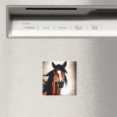 Aimant Le Majestic Mustang - L'Esprit De Liberté (In Situ (Lave-vaisselle))